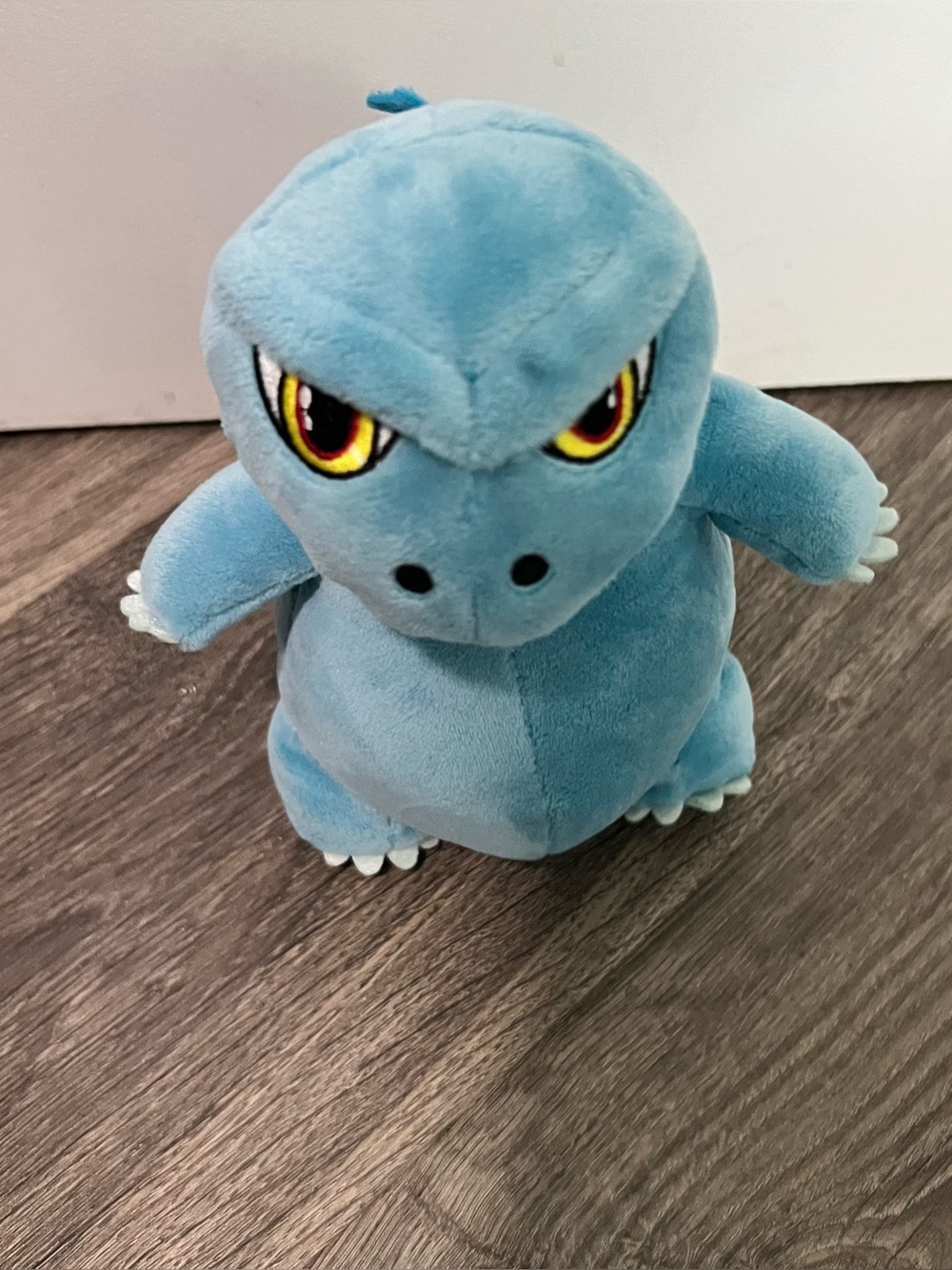 Kidrobot Phunny 8” Godzilla Plush Stuffed Animal Blue (No Tag)